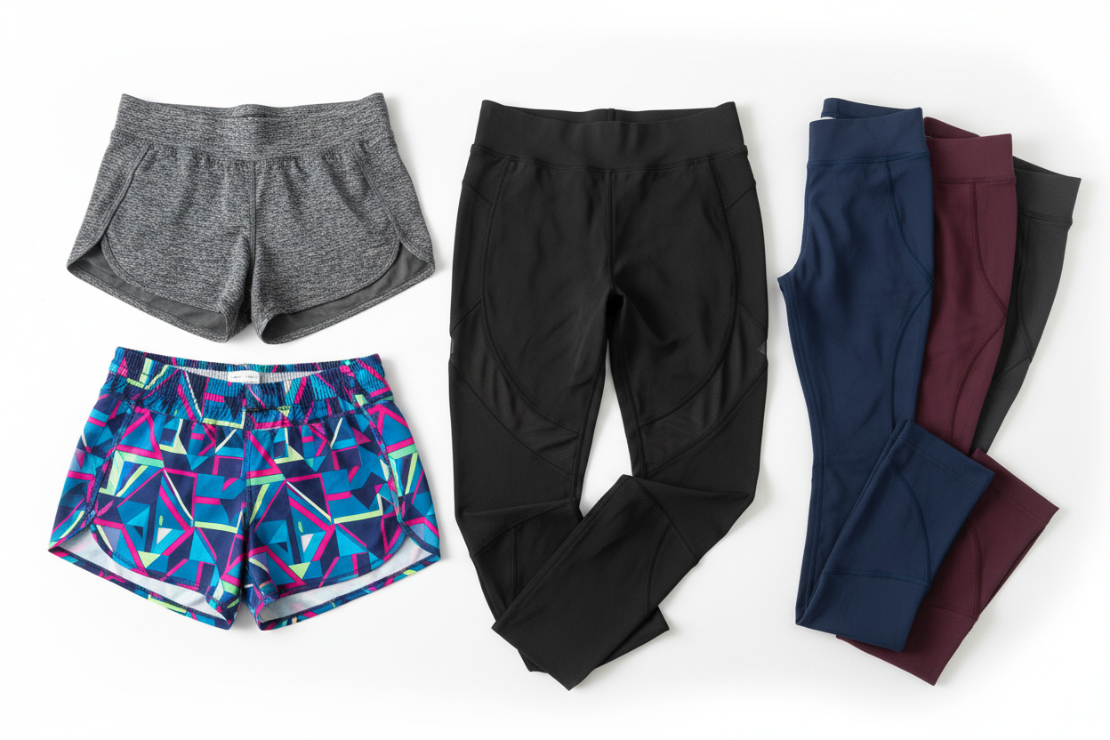 Fitness Shorts & Leggings for Her