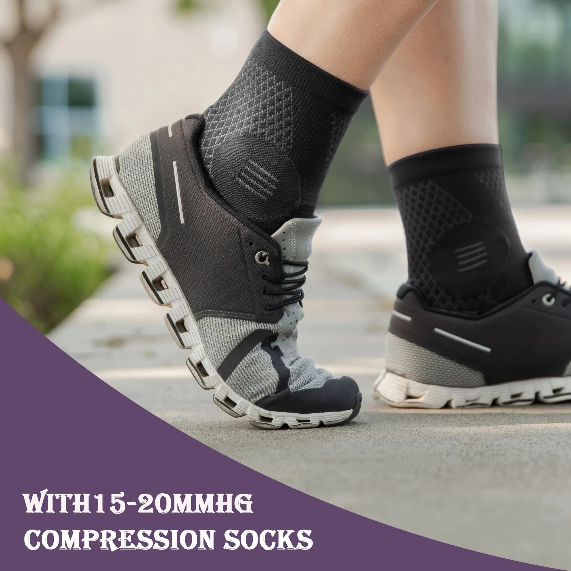 FlexSupport™ Compression Ankle Socks