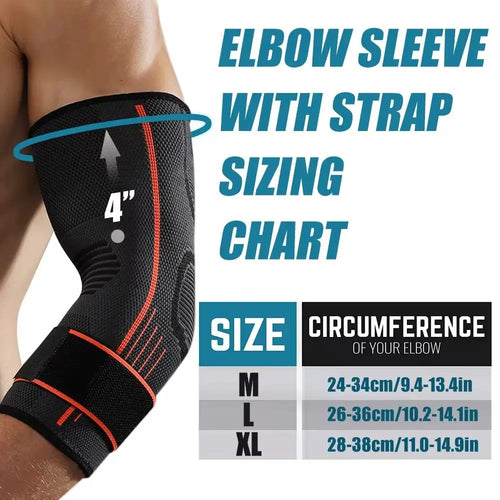 FlexElbow™ Elite Adjustable Compression Elbow Support